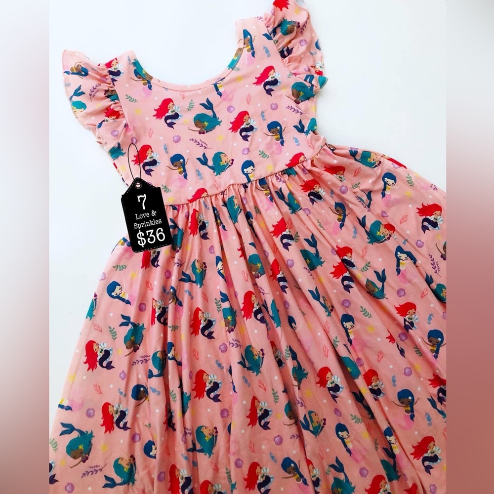 Mermaid twirl dress